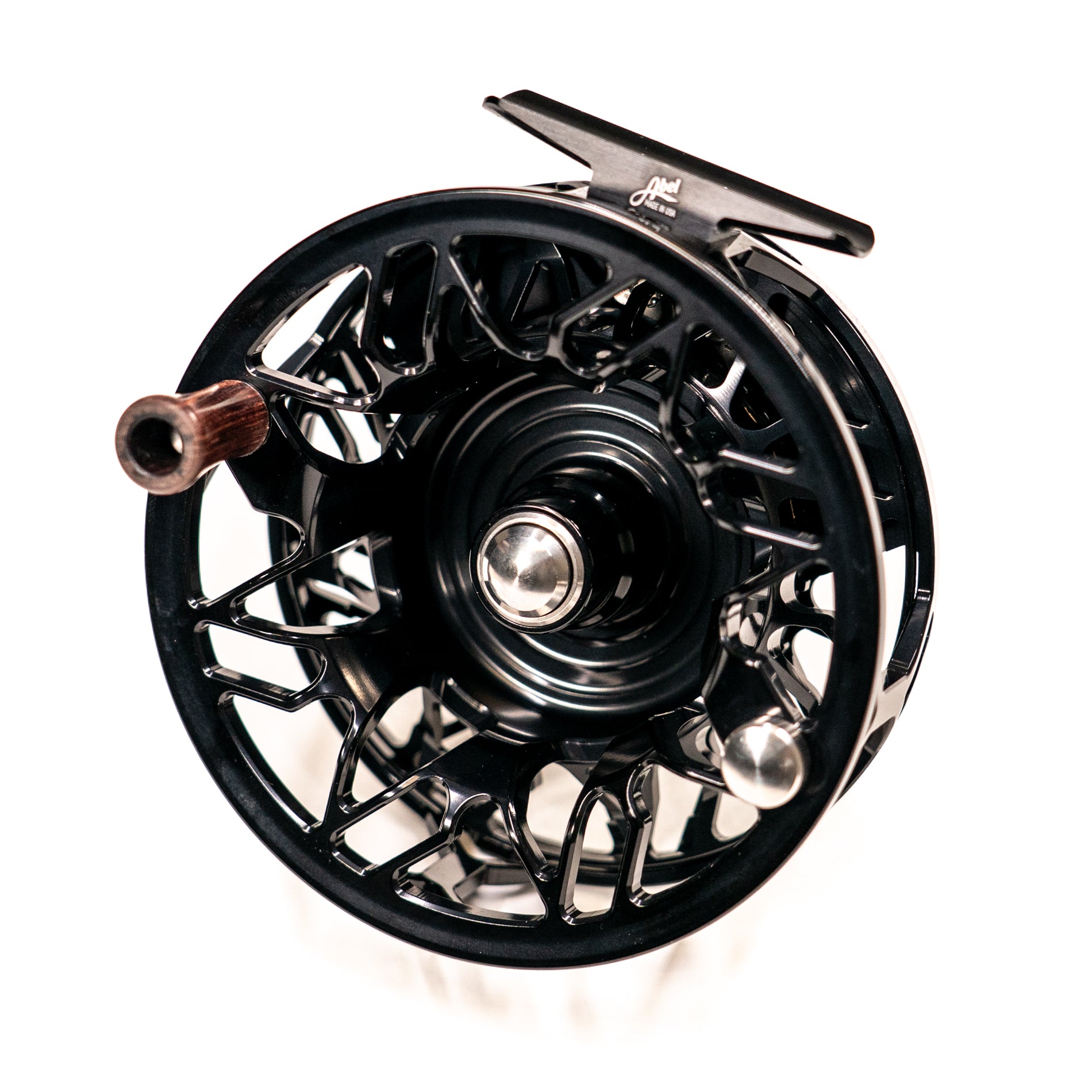 clearance abel fly reels Abel Rove Fly Reel - Basic Black - Basic Black Knob