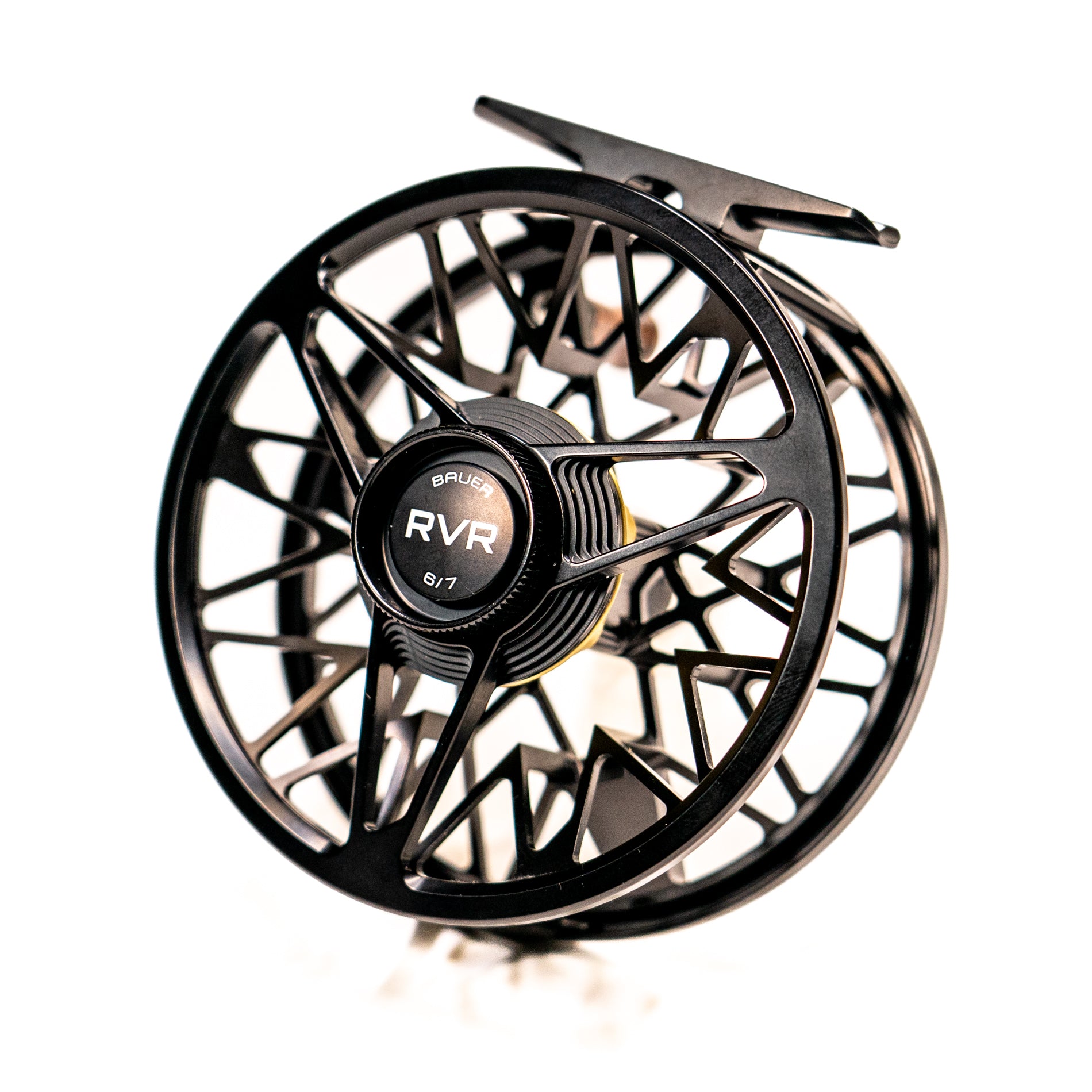 bauer rvr fly reel Bauer RVR Fly Reel 2/3 / Black/Gold