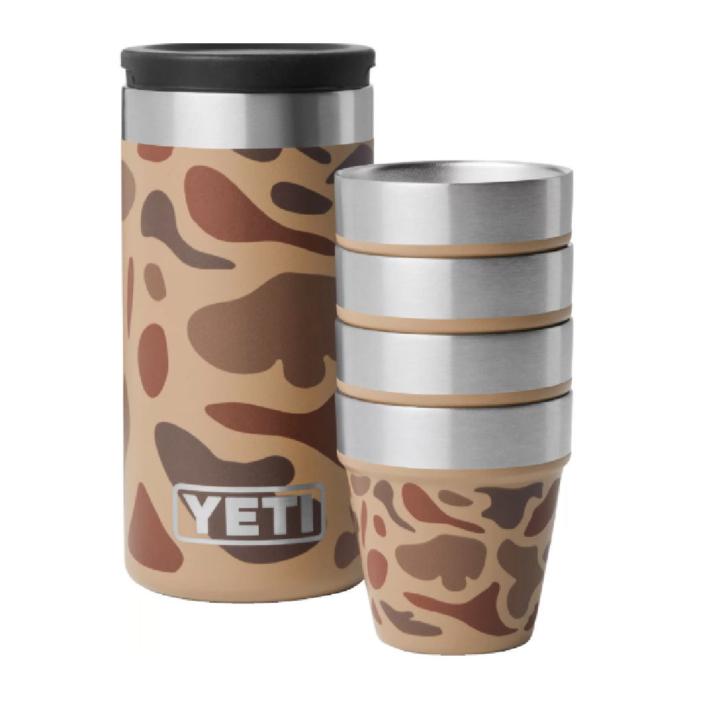Yeti Shot Glasses with Carrying Case