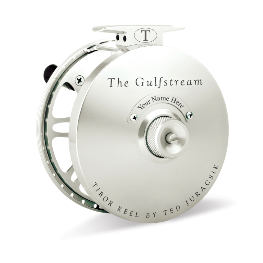 Tibor Fly Reel - Gulfstream - Frost Black