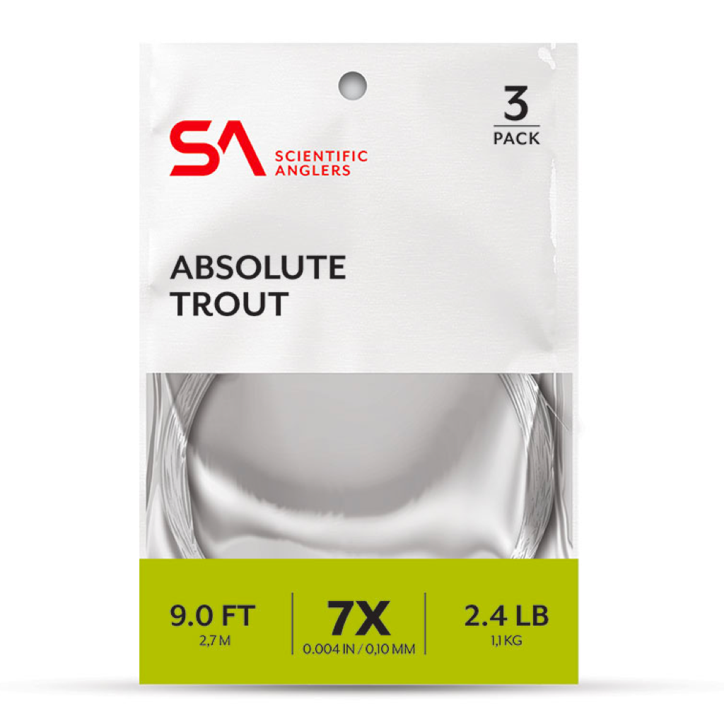 Scientific Anglers Absolute Trout Leader 3-Pack