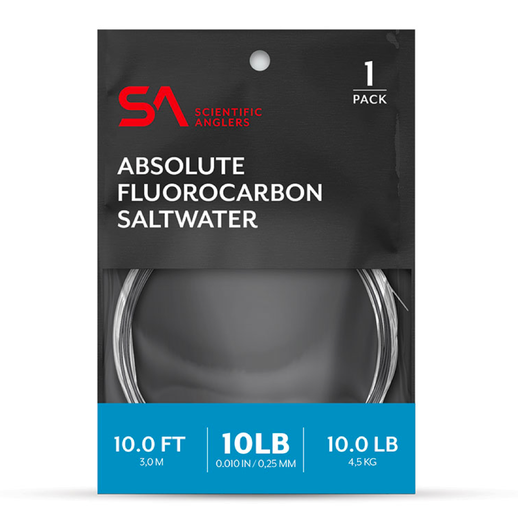 Scientific Anglers Absolute Saltwater Fluorocarbon Leader - The