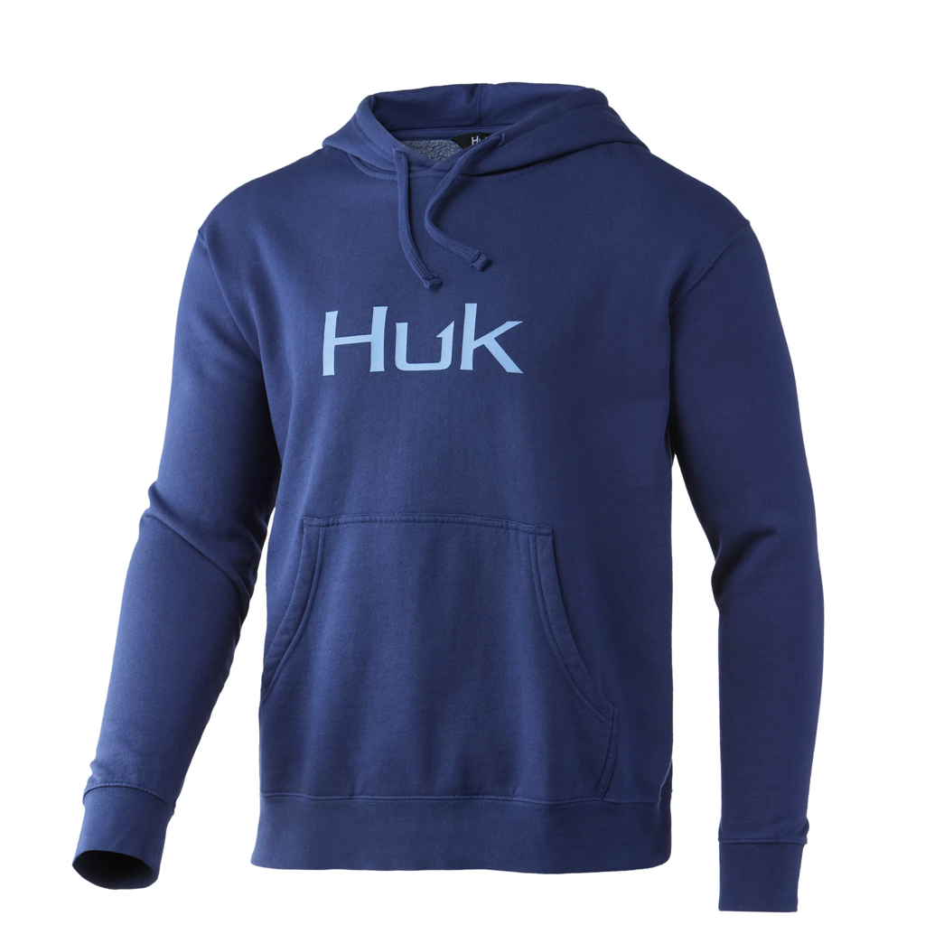 Huk Logo Hoodie M Men's Volcanic Ash