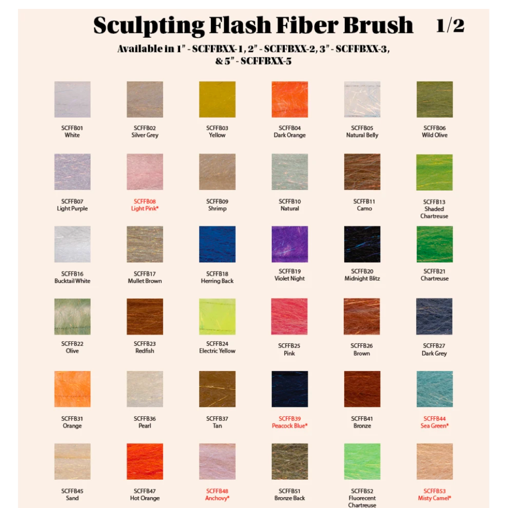 Sculpting Flash Fiber Brush