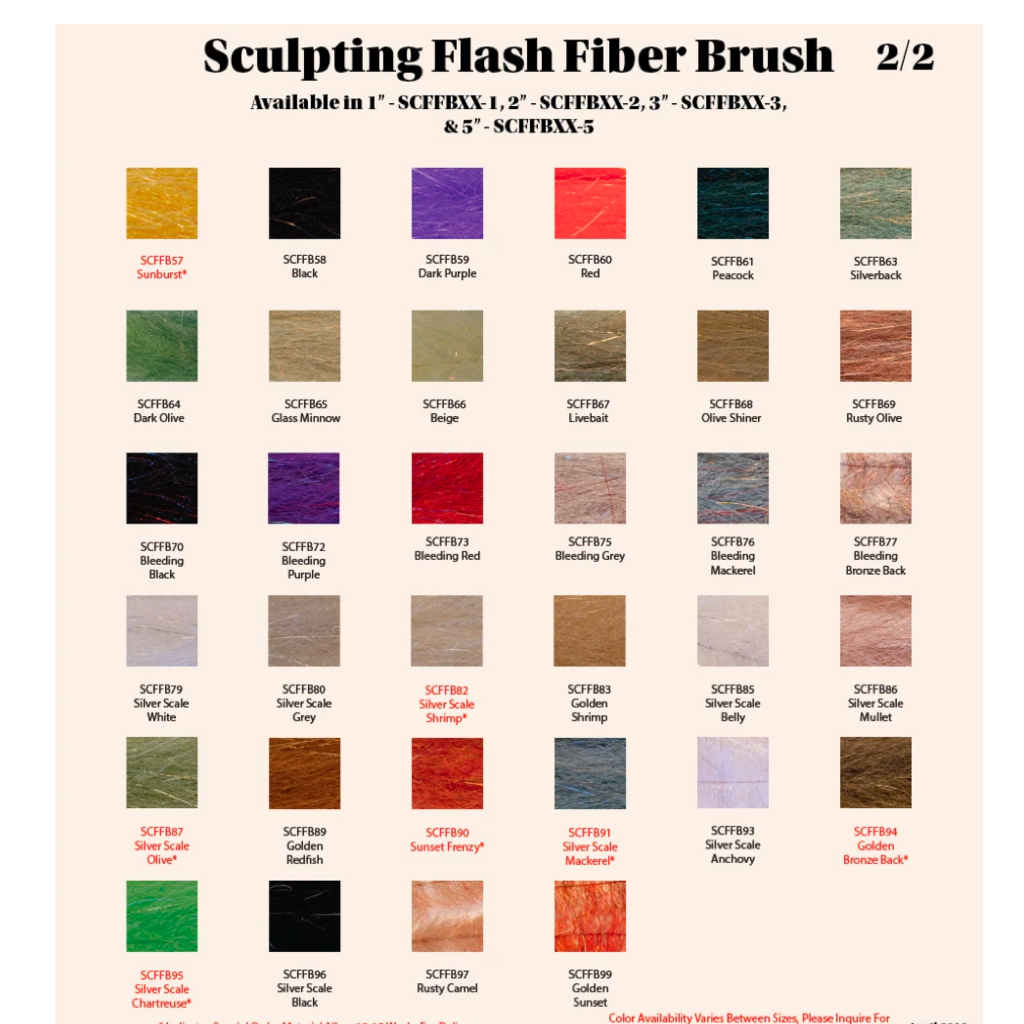 Sculpting Flash Fiber Brush