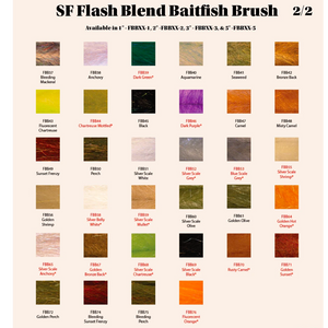 H20 Flash Blend Baitfish Brush