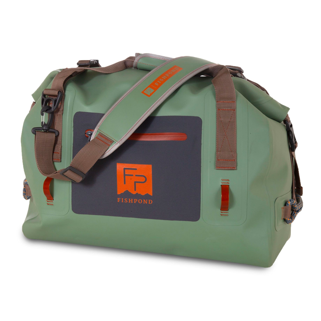 best duffel style fishing tackle bag Fishpond Thunderhead Roll Top Duffel