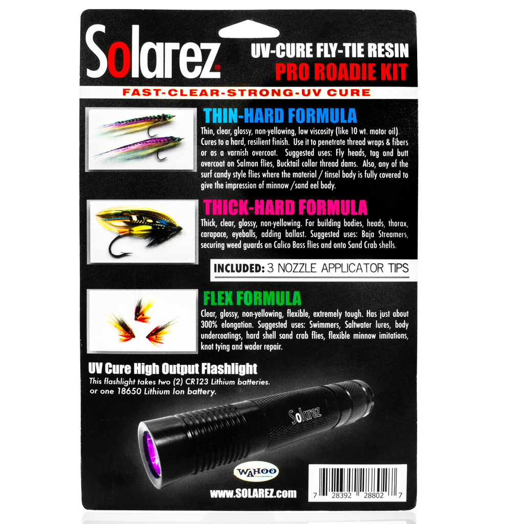 Solarez UV-Cure Fly-Tie Resin Pro Roadie Kit (REZ 25)
