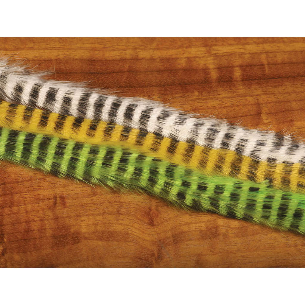 Black Barred Magnum Rabbit Strips