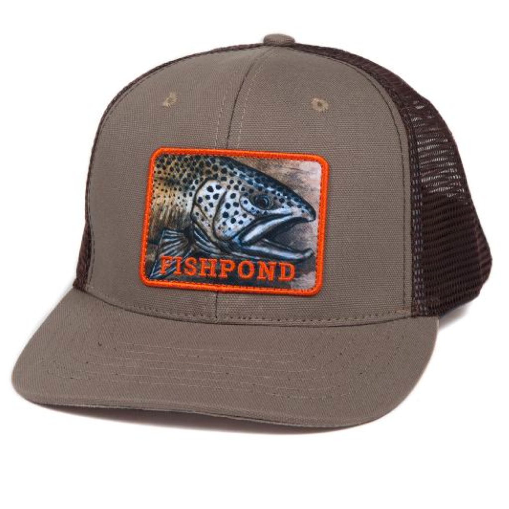 Fishpond Slab Trucker Hat - Sandstone/Brown - The Compleat Angler