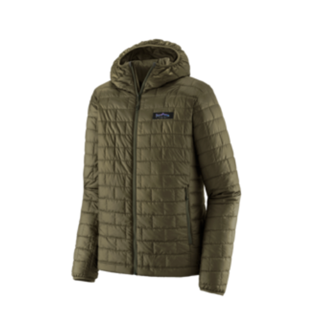 Patagonia Men&#39;s Nano Puff Fitz Roy Trout Hoody (2024 Model)