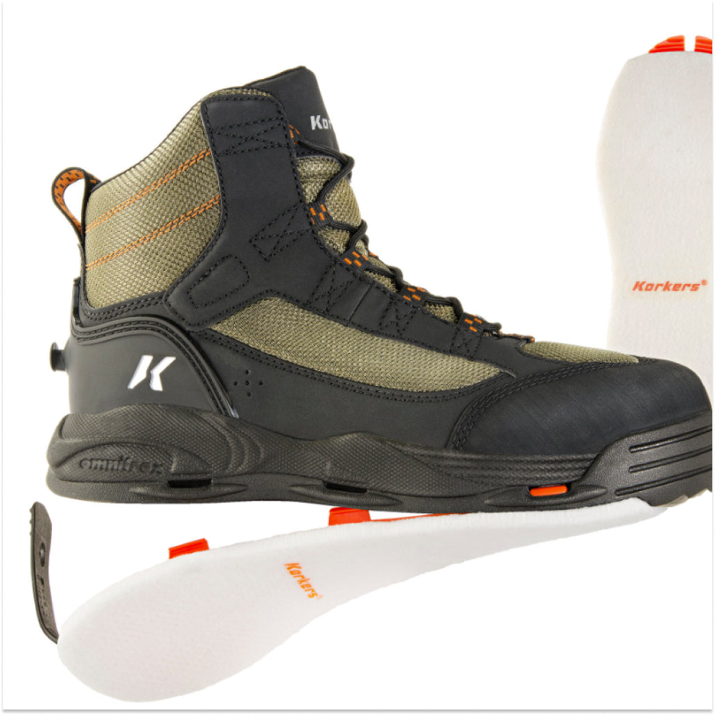 Korkers Greenback Wading Boot - Felt