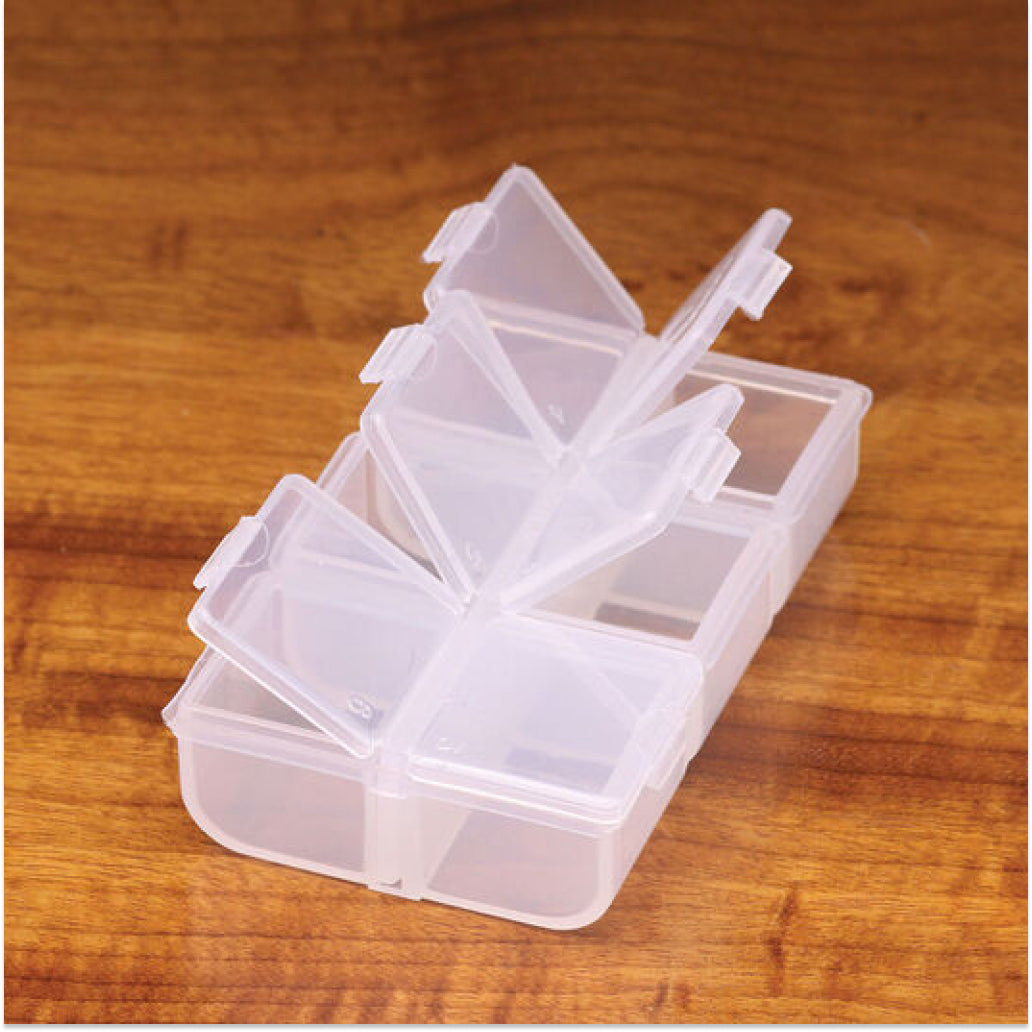 Flip Cap 6 Compartment Box (BOX 1)