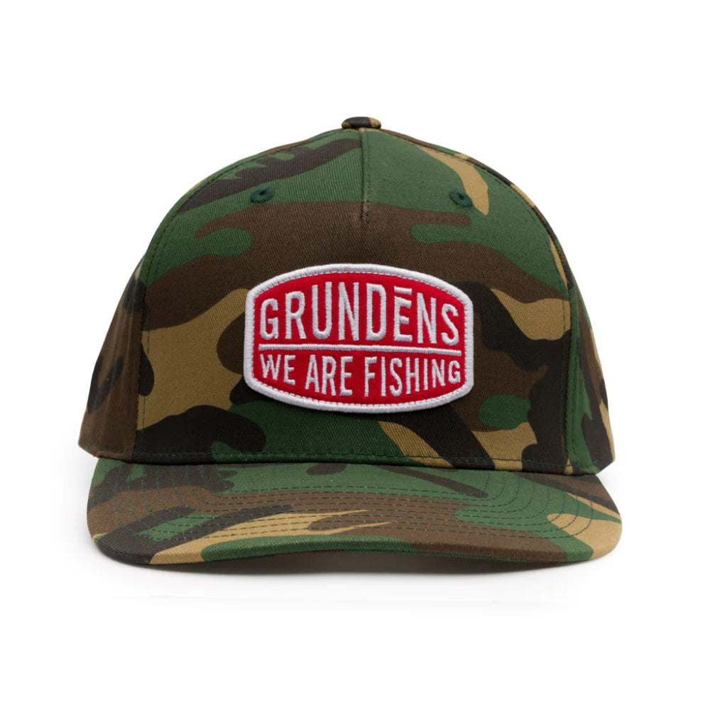Grundens &quot;We Are Fishing&quot; Camo Trucker