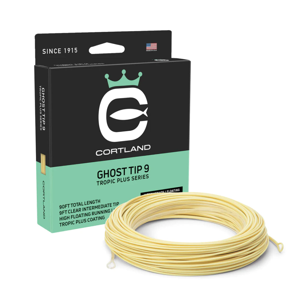 Cortland Tropic Plus Ghost Tip 9 Fly Line - The Compleat Angler