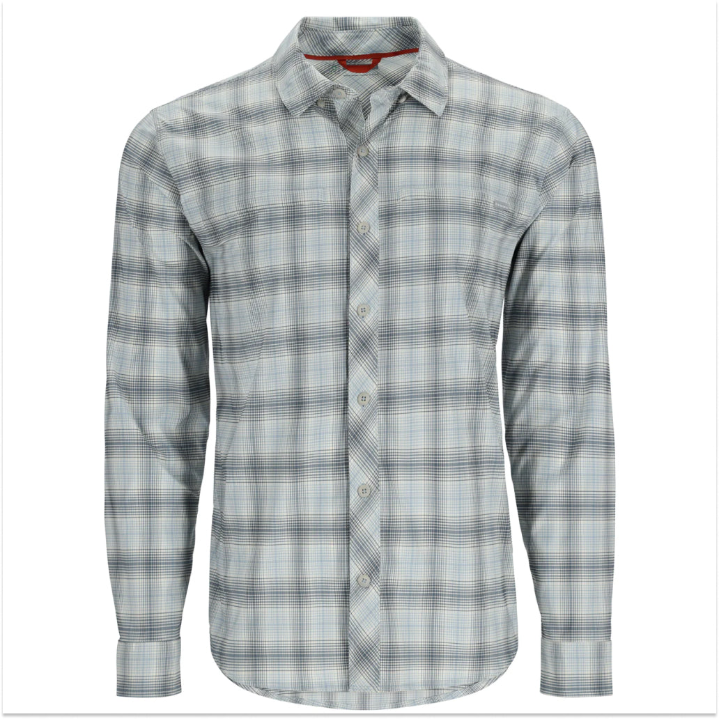 Simms Men&#39;s Bugstopper LS Fishing Shirt