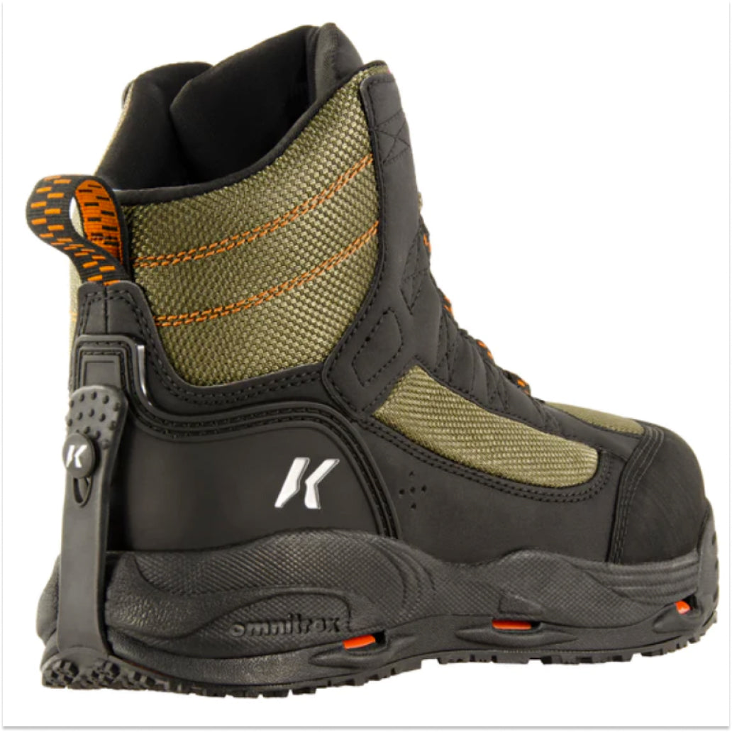 Korkers Greenback Wading Boot - Felt &amp; Kling-on