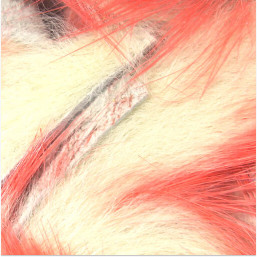 Crosscut Rabbit Flesh Strips Two Tone