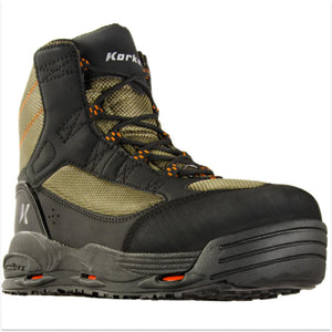 Korkers Greenback Wading Boot - Felt & Kling-on