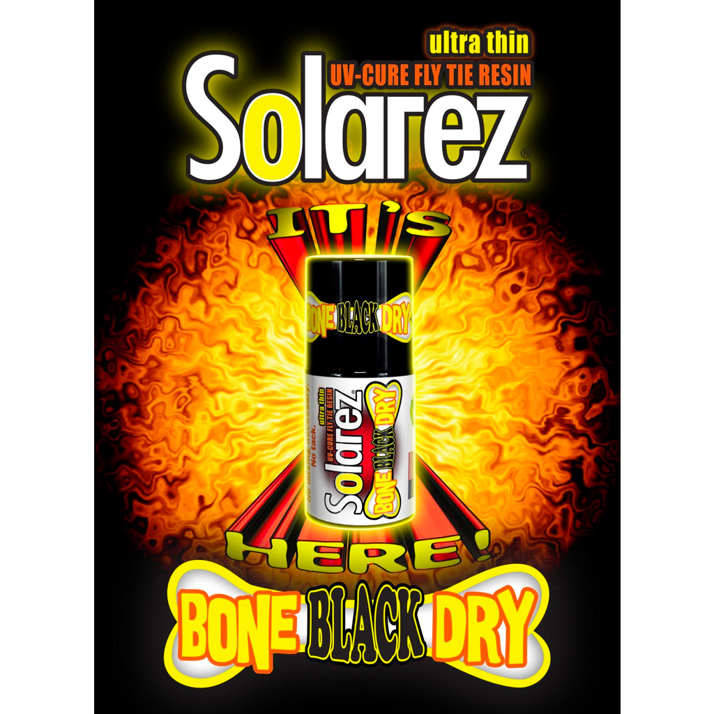 Solarez Bone-Dry Black Ultra Thin UV Resin