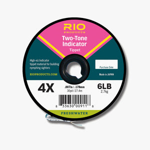 Rio 2-Tone Indicator Tippet