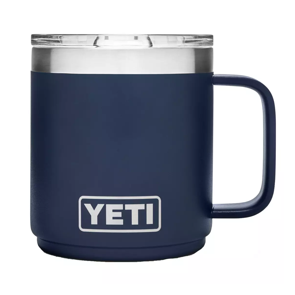 Yeti Rambler 10oz Stackable Mug with Magslider - Camp Green