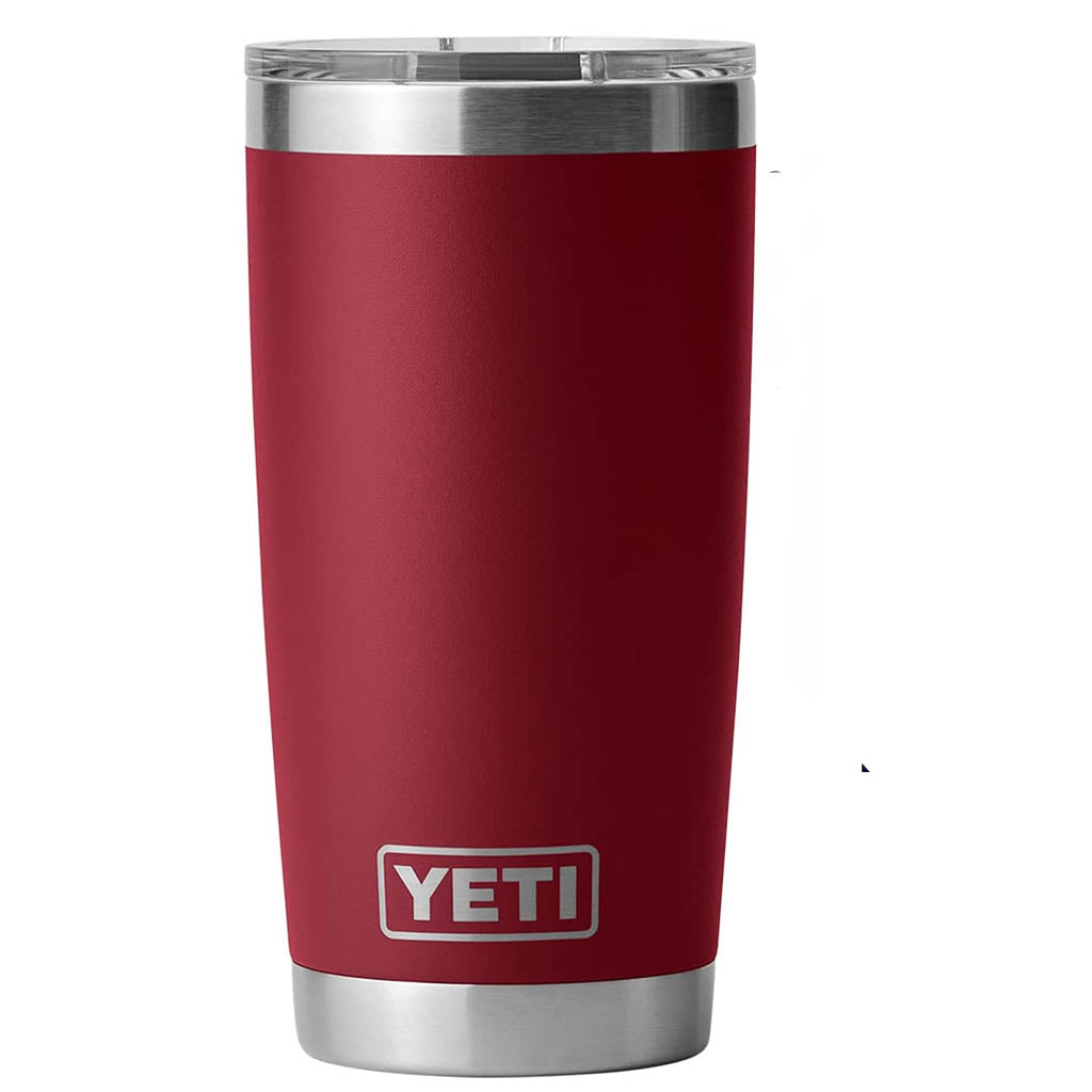 REAL YETI 20 Oz. Laser Engraved Harvest Red Stainless Steel Yeti Rambler  Personalized Vacuum Insulated YETI 