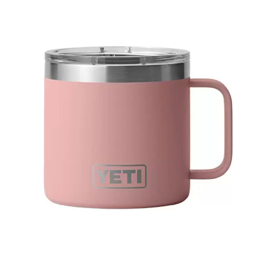 YETI Rambler 20-fl oz Stainless Steel Tumbler with MagSlider Lid, Ice Pink  at