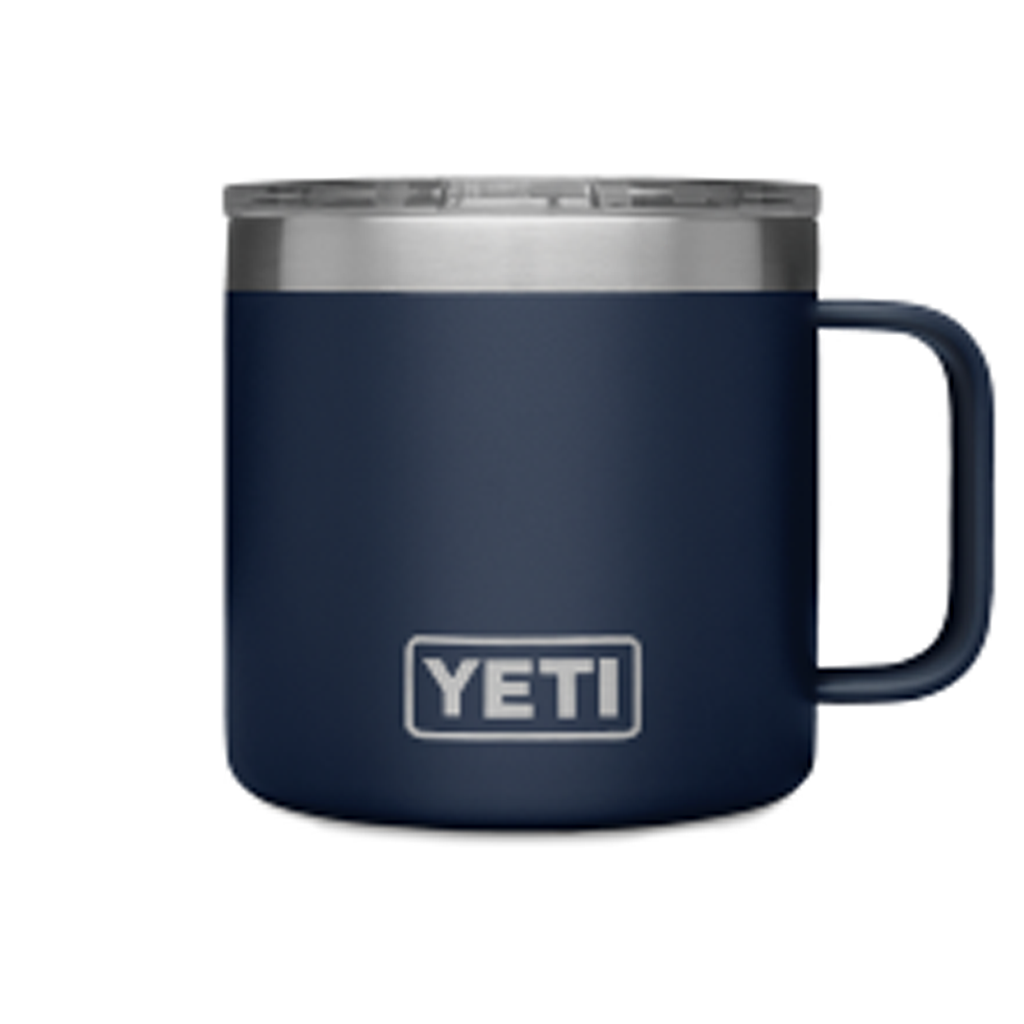 YETI Rambler 30-fl oz Stainless Steel Tumbler with MagSlider Lid, Navy at